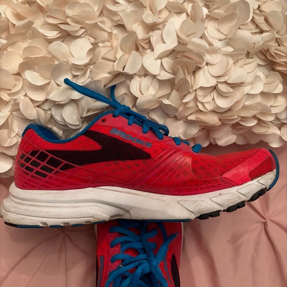 Red and Blue Athletic Shoes - Picture 7 of 7
